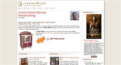 Desktop Screenshot of crestonwood.com
